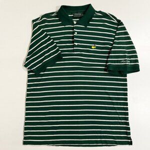 Master's Collection 60's Two Ply Mercerized Pima Cotton Golf Polo Shirt Green L